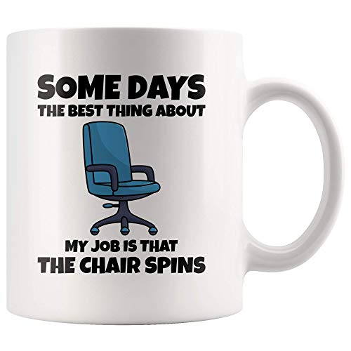 Office Humor Quote Gifts The Best Thing About | Ceramic Coffee Mug | 11 OZ