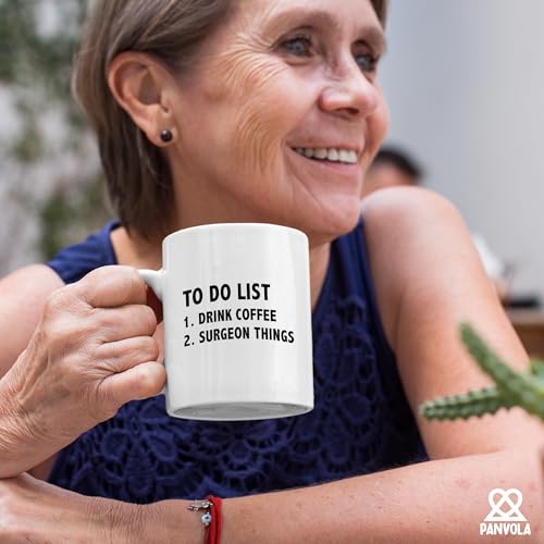 To Do List Surgeon Surgery Doctor Gifts Dr | Ceramic Coffee Mug | 11 OZ