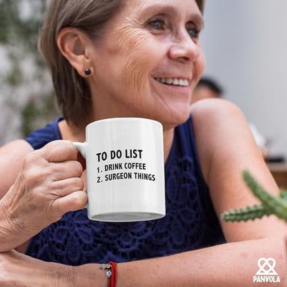 To Do List Surgeon Surgery Doctor Gifts Dr | Ceramic Coffee Mug | 11 OZ