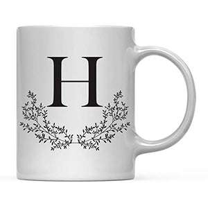 Gift Vintage Boho Leaves Botanical Student | Ceramic Coffee Mug | 11 OZ