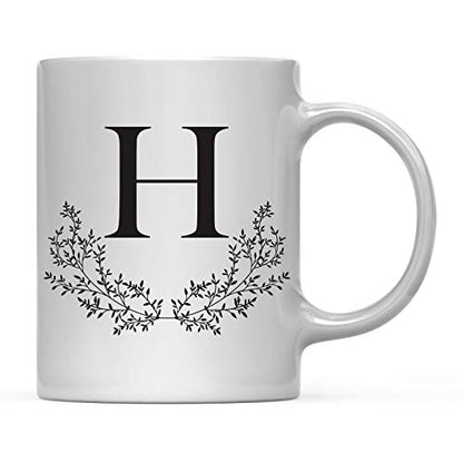 Gift Vintage Boho Leaves Botanical Student | Ceramic Coffee Mug | 11 OZ