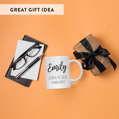 Personalized Custom Graduation Gift Emily | Customised Coffee Mug | 11 OZ