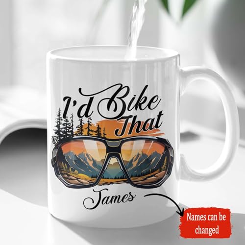 Customized Name I d Bike That Personalized | Customised Coffee Mug | 11 OZ