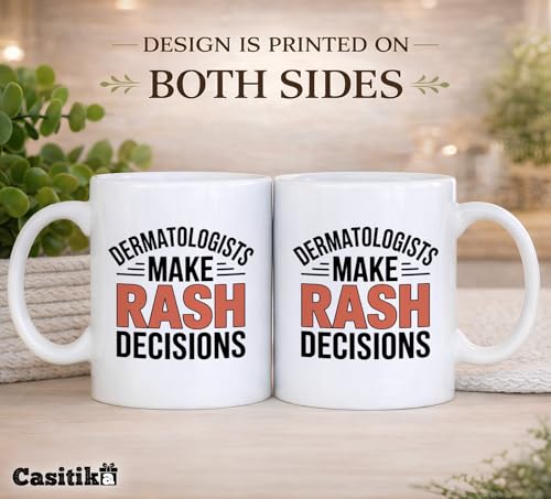 Dermatology Gift for Skincare Professionals | Ceramic Coffee Mug | 11 OZ