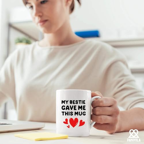 My Bestie Gave Me This Friends Gifts For Women | Ceramic Coffee Mug | 11 OZ