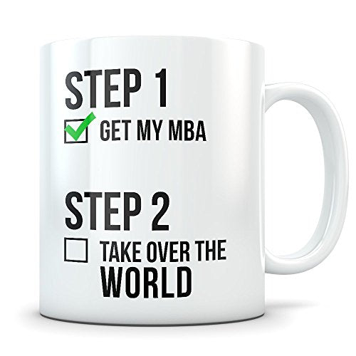 MBA Graduation Gifts Graduates Master or | Ceramic Coffee Mug | 11 OZ