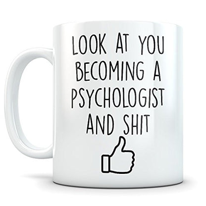 Psychology Graduation Gifts Future | Ceramic Coffee Mug | 11 OZ