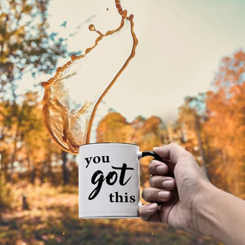 YHRJWN You Got This Gifts for Women Men | Ceramic Coffee Mug | 11 OZ