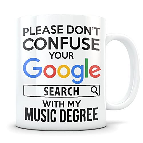 Music Degree gift stage manager musician | Ceramic Coffee Mug | 11 OZ
