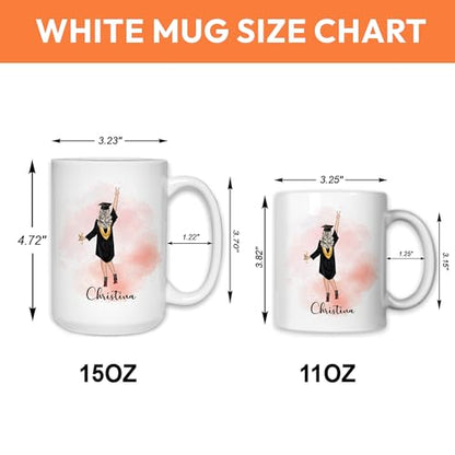 Personalized Graduation Customized Gift For | Customised Coffee Mug | 11 OZ