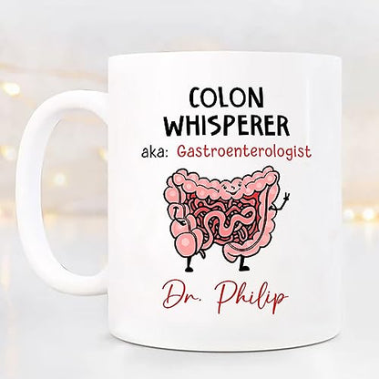 Personalized Gastroenterology Colon | Customised Coffee Mug | 11 OZ