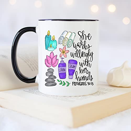 Massage Therapist for Women Gifts and | Ceramic Coffee Mug | 11 OZ