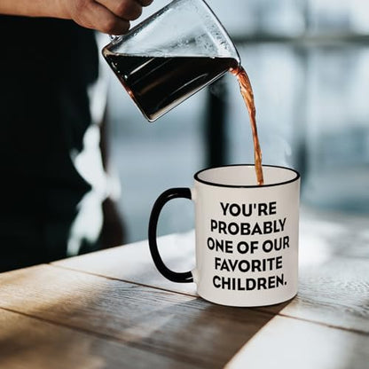 Funny Fathers Day Birthday Gifts for Son- You | Ceramic Coffee Mug | 11 OZ