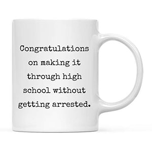 Graduation Gift Congratulations on Graduate | Ceramic Coffee Mug | 11 OZ