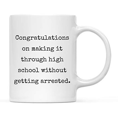 Graduation Gift Congratulations on Graduate | Ceramic Coffee Mug | 11 OZ