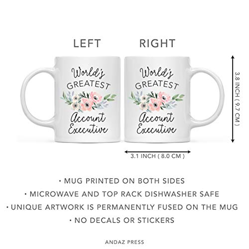 Gift for Women World s Greatest Account | Ceramic Coffee Mug | 11 OZ