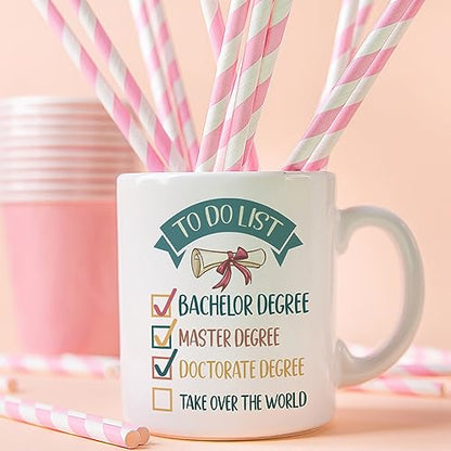 PhD Doctor Graduation Gifts Doctorate Degree | Ceramic Coffee Mug | 11 OZ