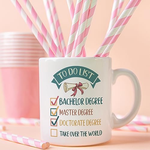 PhD Doctor Graduation Gifts Doctorate Degree | Ceramic Coffee Mug | 11 OZ