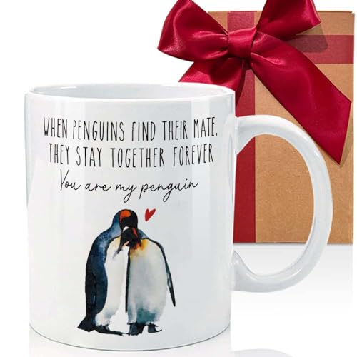 You Are My Penguin I Love Gifts for Him Her | Ceramic Coffee Mug | 11 OZ