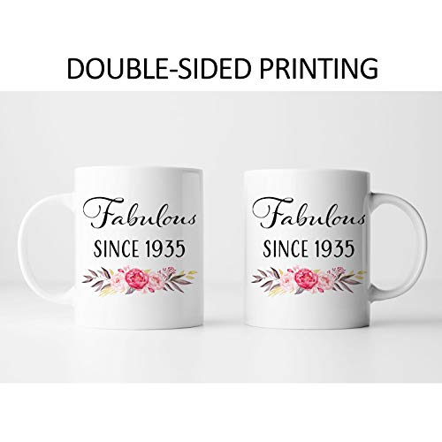 Choinn 91st Birthday Gifts for Women Funny 91 | Ceramic Coffee Mug | 11 OZ