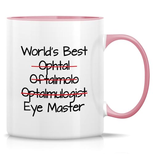 Funny World s Best Ophthalmologist Eye Funny | Ceramic Coffee Mug | 11 OZ