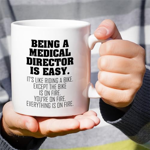Funny Medical Director or Humorous Sarcastic | Ceramic Coffee Mug | 11 OZ