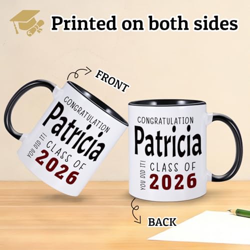 Personalized Graduation Gifts for Her Funny | Customised Coffee Mug | 11 OZ