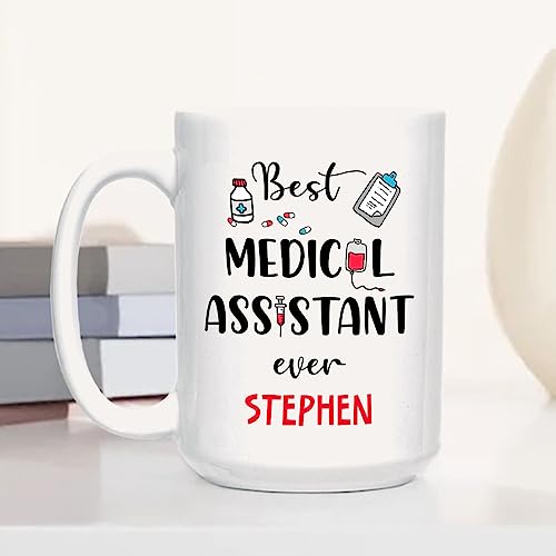 Personalized Name Best Medical Assistant | Customised Coffee Mug | 11 OZ