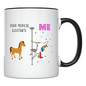 Medical Assistant Unicorn For Graduation Funny | Ceramic Coffee Mug | 11 OZ
