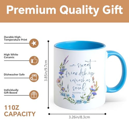 Christian Gifts for Women Religious Funny | Ceramic Coffee Mug | 11 OZ