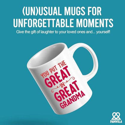 You Put the Great in Grandma Mother s Day Gift | Ceramic Coffee Mug | 11 OZ