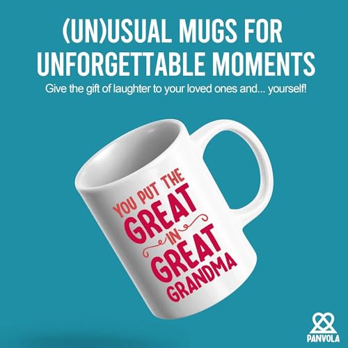 You Put the Great in Grandma Mother s Day Gift | Ceramic Coffee Mug | 11 OZ