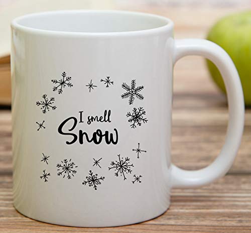 Funny I Smell Snow Christmas Season Sarcasm | Ceramic Coffee Mug | 11 OZ
