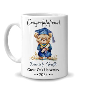 Personalized Graduation Customized | Customised Coffee Mug | 11 OZ