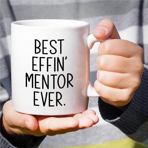 Funny for Mentor Best Ever Mentors Teachers | Ceramic Coffee Mug | 11 OZ