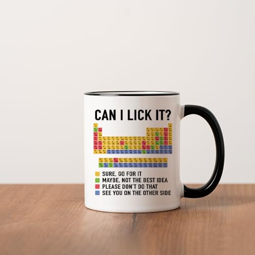 Funny Chemistry Teacher Gift Periodic Table | Ceramic Coffee Mug | 11 OZ