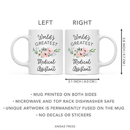 Gift for Women World s Greatest Medical | Ceramic Coffee Mug | 11 OZ