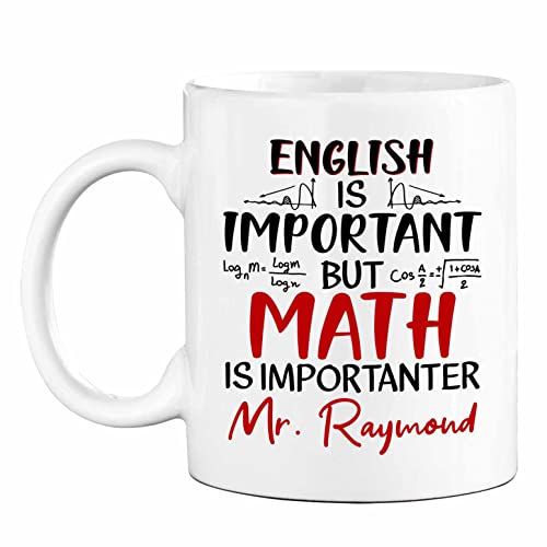 Personalized Choose Name English Is | Customised Coffee Mug | 11 OZ