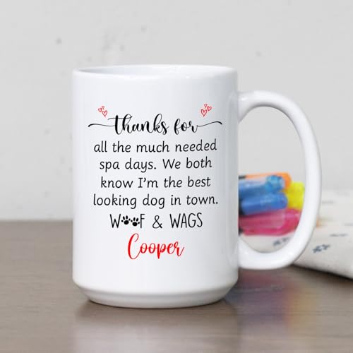 World s Best Dog Groomer Personalized | Customised Coffee Mug | 11 OZ