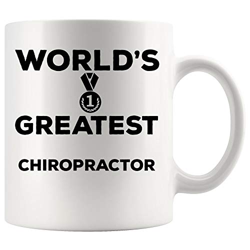 Chiropractor Best Ever Worlds Greatest Funny | Ceramic Coffee Mug | 11 OZ
