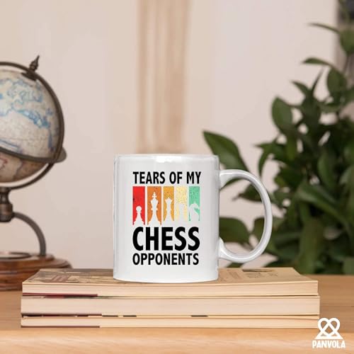 Tears Of My Chess Opponents Gifts Player Coach | Ceramic Coffee Mug | 11 OZ