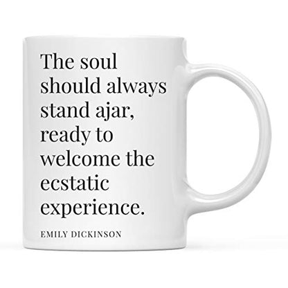 Motivational Inspirational Gift The Soul | Ceramic Coffee Mug | 11 OZ