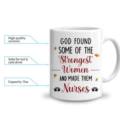 Hyturtle Personalized Inspirational Nurse | Customised Coffee Mug | 11 OZ
