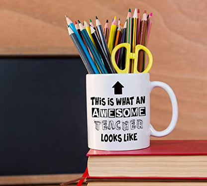 Teacher Appreciation Gifts What An Awesome | Ceramic Coffee Mug | 11 OZ