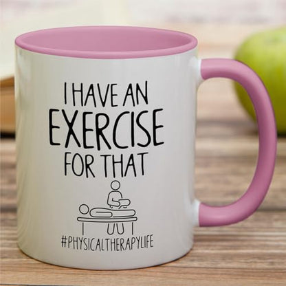 Funny PT Physical Therapy Gift Therapist | Ceramic Coffee Mug | 11 OZ
