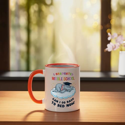 I Graduated Middle School Professional | Ceramic Coffee Mug | 11 OZ