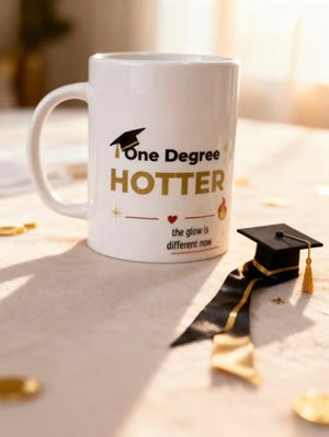 Arise Bloom Graduation One Degree Hotter Class | Ceramic Coffee Mug | 11 OZ