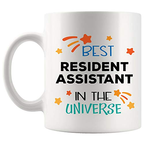 World s Best Resident Assistant Gift Greatest | Ceramic Coffee Mug | 11 OZ
