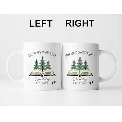 Daddy Est 2026 Gifts The Best Chapter Yet | Ceramic Coffee Mug | 11 OZ