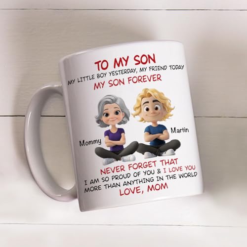 Wrappiness Personalized To My Son | Customised Coffee Mug | 11 OZ